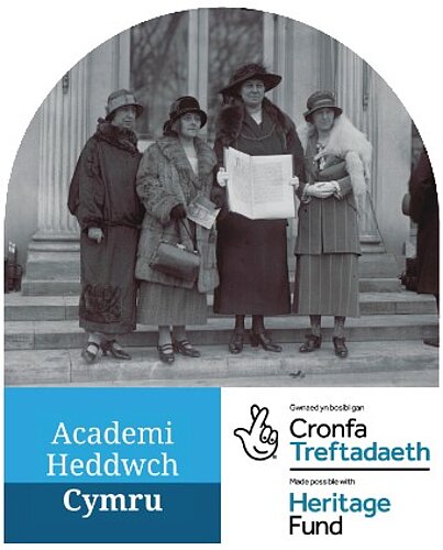 Logo Academi Heddwch Cymru