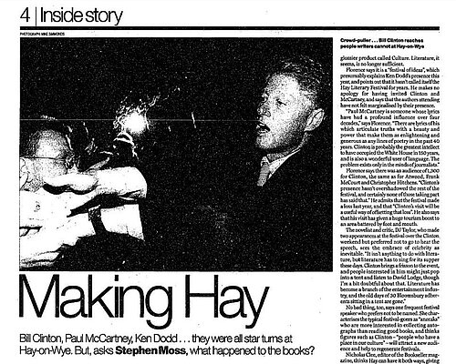 The Guardian featuring The Hay Festival The Guardian featuring The Hay Festival