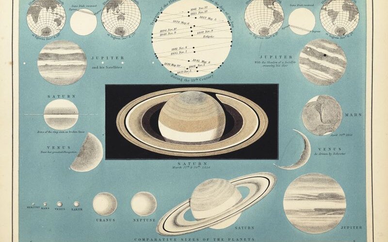 Plate 9 in 'Atlas of Astronomy' by Alex. Keith Johnson