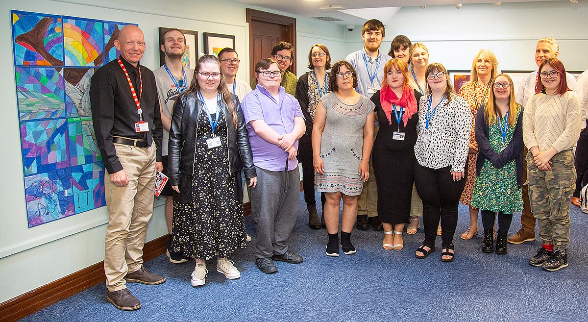 Students with Additional Learning Needs from Coleg Ceredigion