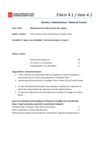 4.1 Second site update