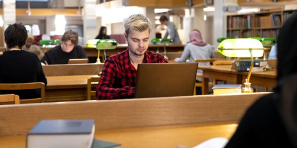 Readers in the Reading Room