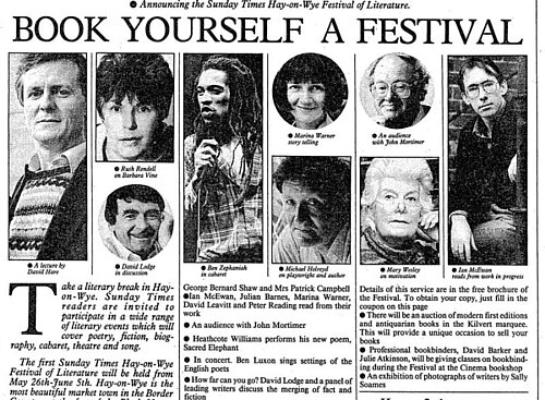 The Sunday Times featuring The Hay Festival. The Sunday Times featuring The Hay Festival.