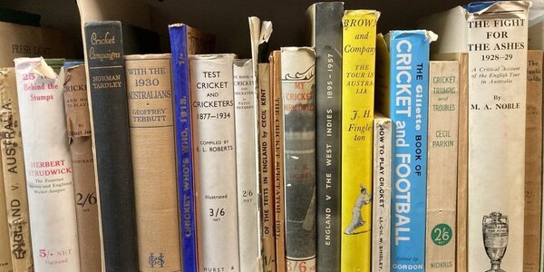 Newly catalogued historical books about cricket in the Library