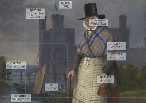 An example of an image tagged by remote volunteers during lockdown An example of an image tagged by remote volunteers during lockdown