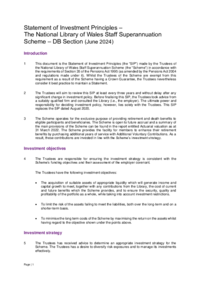 Statement of Investment Principles (2024)