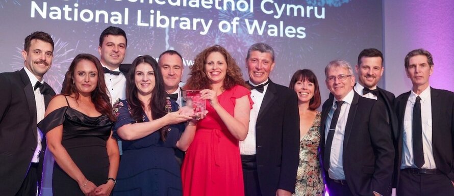 National Library of Wales wins national award for pioneering retrofit project