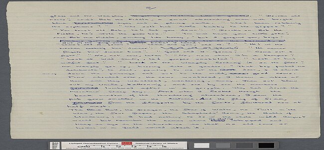 Manuscript Draft of 'The Story' or 'The Outing' (p. 3)