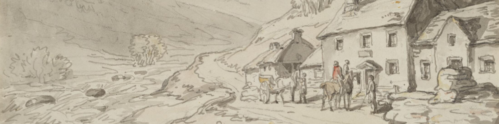 Part of a painting by Thomas Rowlandson.