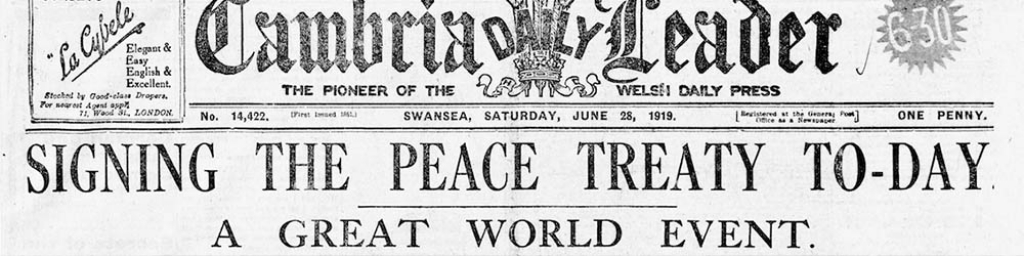 Newspapers The National Library of Wales