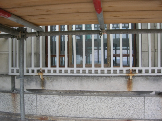 Erosion of the steel balcony npc