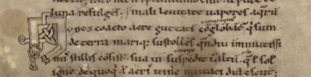 Peniarth MS 540B, manuscript of Bede's 'De natura rerum' h