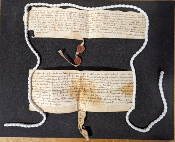 Two medieval charters from the Gogerddan collection h