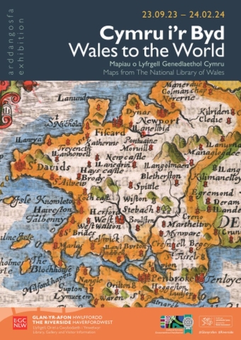 'Wales to the World' exhibition poster h