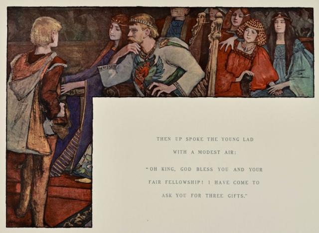 Plate 0 from ‘King Arthur’s Wood: A Fairy Story’ cc