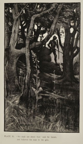 Plate XI from ‘King Arthur’s Wood: A Fairy Story’ cc