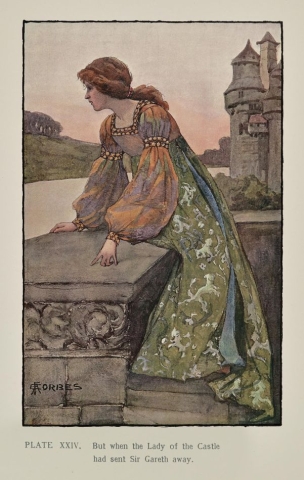 Plate XXIV from ‘King Arthur’s Wood: A Fairy Story’ cc