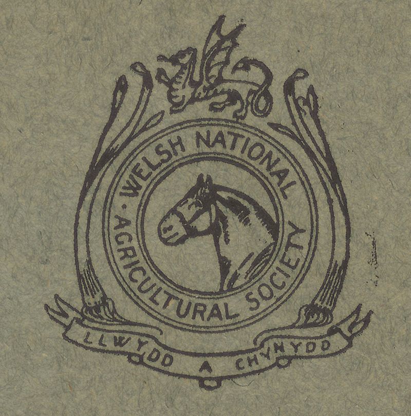 Emblem of the Welsh National Agricultural Society