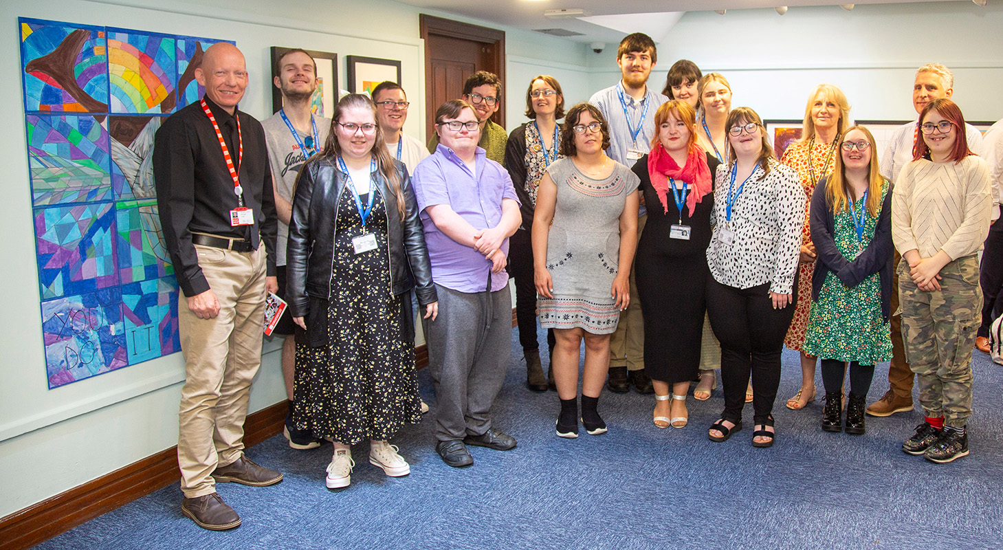 Students with Additional Learning Needs from Coleg Ceredigion