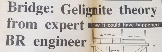 Press cutting from the Cambrian News, [1980] h