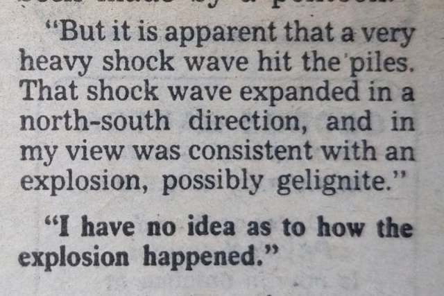 Press cutting from the Cambrian News, [1980] h