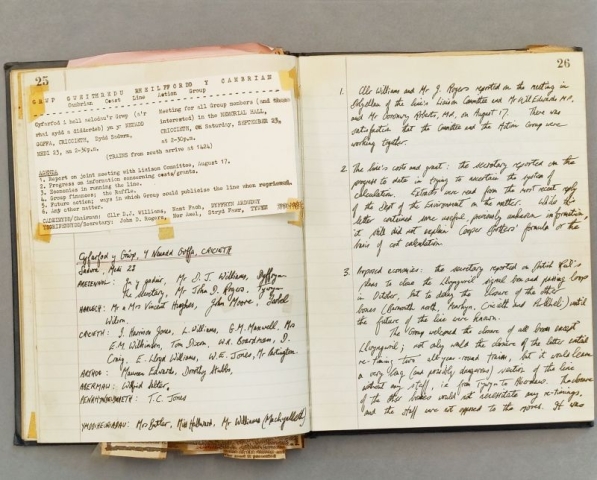 Minutes of the Cambrian Coast Line Action Group, 1972 h