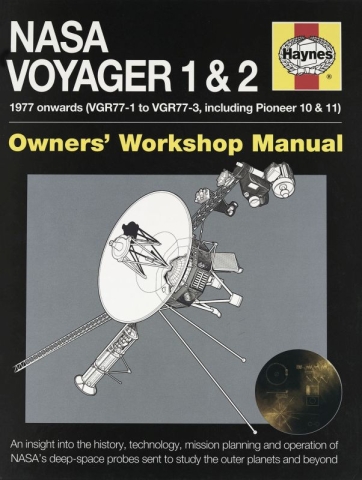 The cover of 'NASA Voyager 1&2' owners' workshop manual' cc