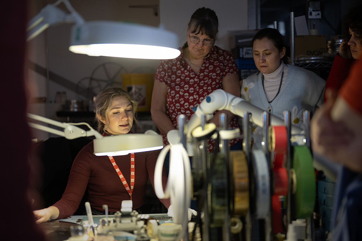 Showcasing specialist work at the open day