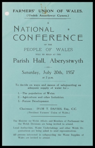 Welsh Agricultural Organisation Society Archive, G1/1 h