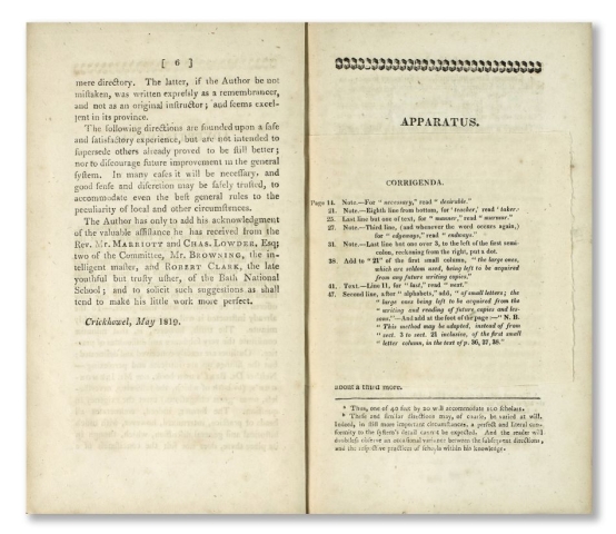 A page from The Revd George Jones Bevan's introduction to the book cc