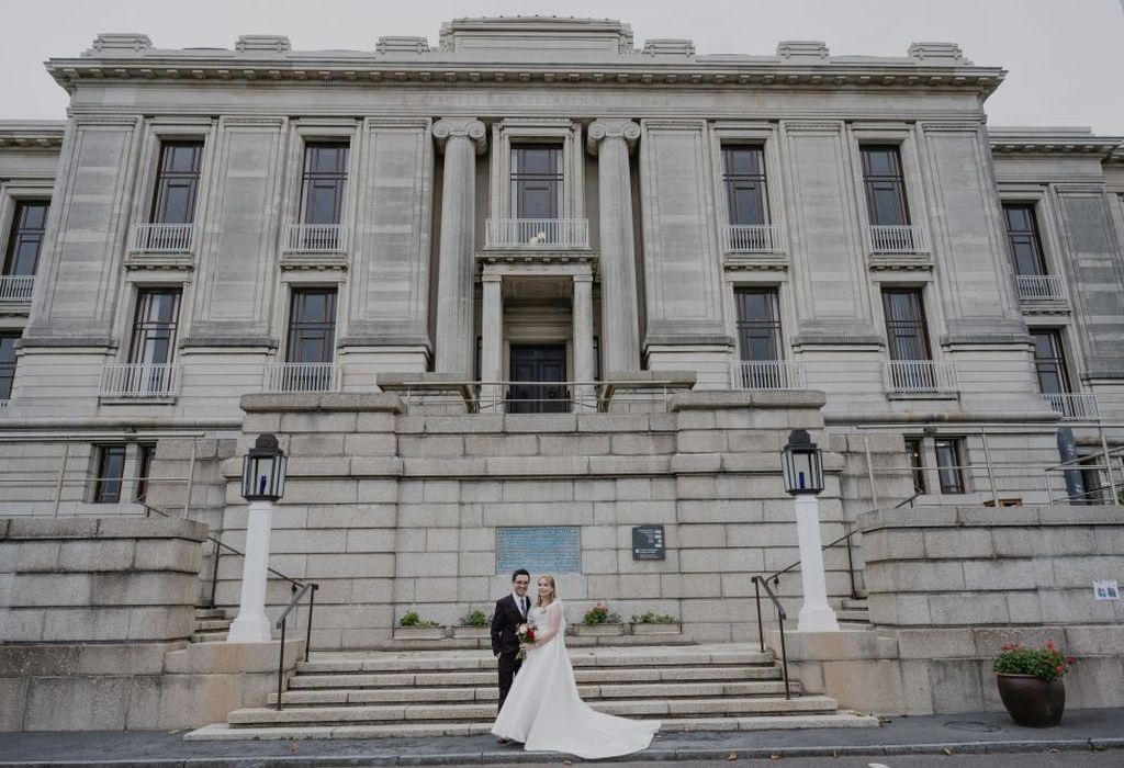 Wedding at the National Library h