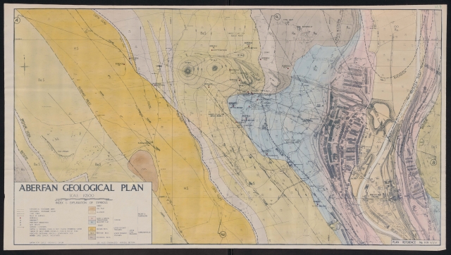 Aberfan Geological Plan cc-no