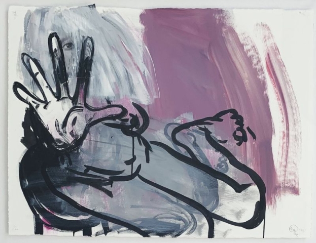 Sue Williams, Unblushing, 2022 h